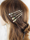 AU Post Hair Accessories 4pcs Antique Flower Hairgrips Hair Clips Hair Barrettes