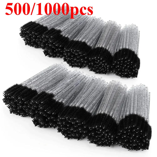 500pcs Disposable Mascara Wands for Eyelash Extensions-0