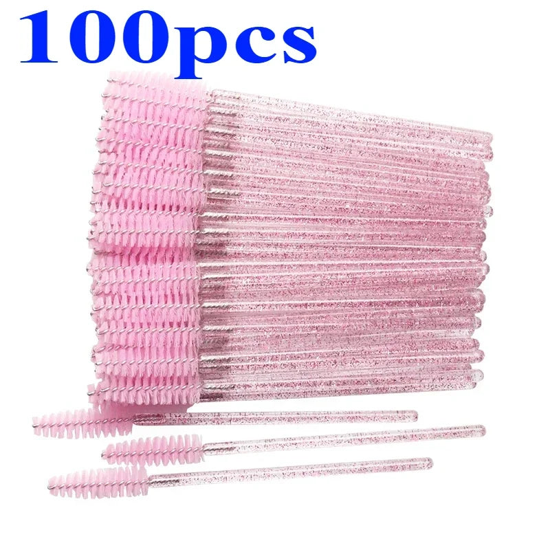 500pcs Disposable Mascara Wands for Eyelash Extensions-9