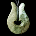 Double Matau Jade Pendant