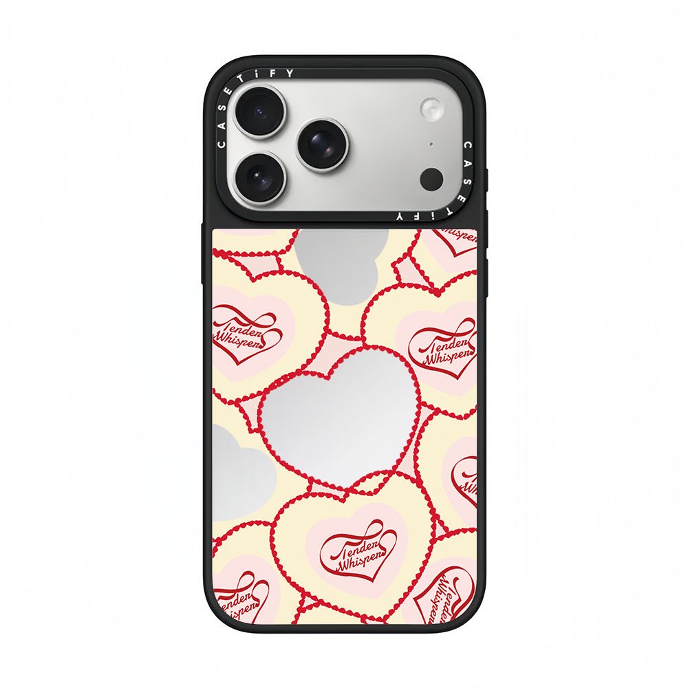 CASETiFY Blush Heart Whisper Pattern Phone Case